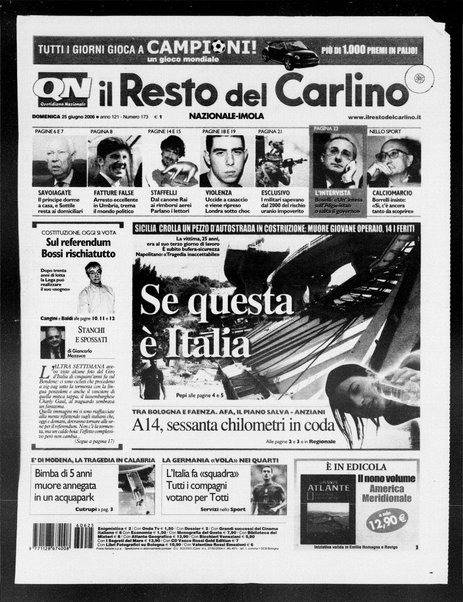 Il Resto del Carlino : giornale dell'Emilia